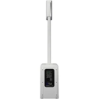 QSC KC12 3,000W Active 3-Way Column Loudspeaker With SKB iSeries Cases - White