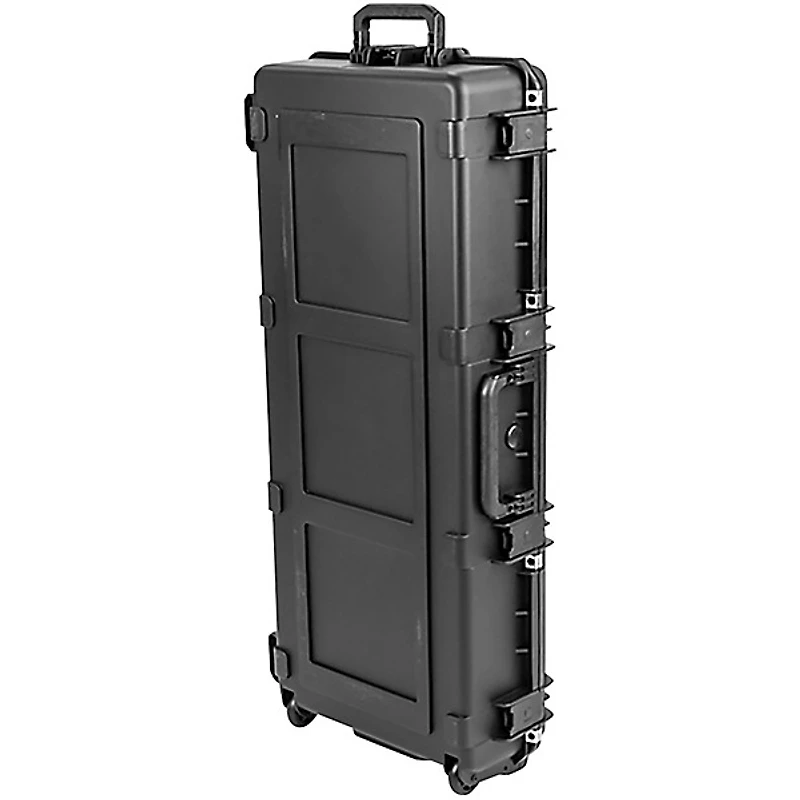 QSC KC12 3,000W Active 3-Way Column Loudspeaker With SKB iSeries Cases - White
