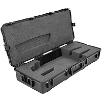 QSC KC12 3,000W Active 3-Way Column Loudspeaker With SKB iSeries Cases - White