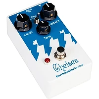 EarthQuaker Devices Chelsea Low End Fuzz Driver Effects Pedal White and Blue