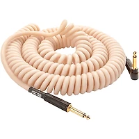 MXR 30' GLO Coil Instrument Cable Straight to Angle 30 ft.