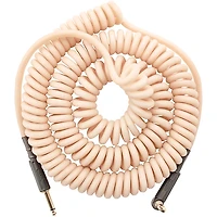 MXR 15' GLO Coil Instrument Cable Straight to Angle 15 ft.