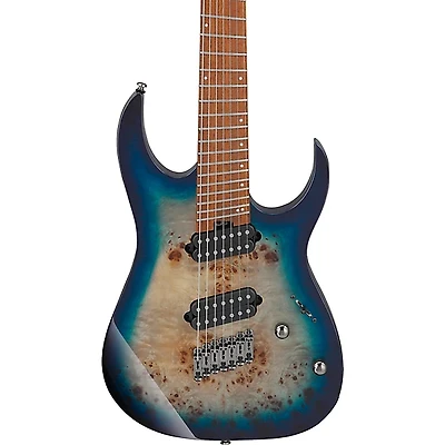 Ibanez RGMS7PB Multiscale 7-String Electric Guitar Cosmic Blue Starburst
