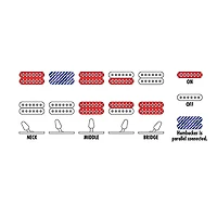 Ibanez RGMS7PB Multiscale 7-String Electric Guitar Cosmic Blue Starburst