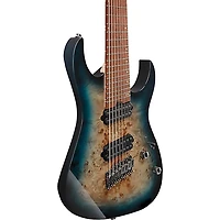 Ibanez RGMS8PB Multiscale 8-String Electric Guitar Cosmic Blue Starburst