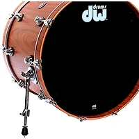 DW DWe Wireless Acoustic-Electronic Convertible 5-Piece Drum Set Bundle With 22" Bass Drum, Cymbals and Hardware Limited Edition Santos Rosewood Hard Satin Exotic