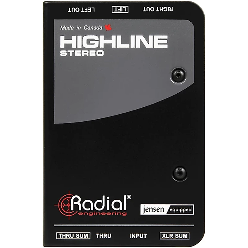 Radial Engineering Highline Stereo Passive Line Isolator