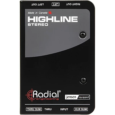 Radial Engineering Highline Stereo Passive Line Isolator
