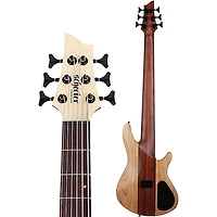 Schecter Guitar Research Charles Berthoud CB-6 Left-Handed 6-String Electric Bass Natural Satin