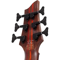 Schecter Guitar Research Charles Berthoud CB-6 Left-Handed 6-String Electric Bass Natural Satin