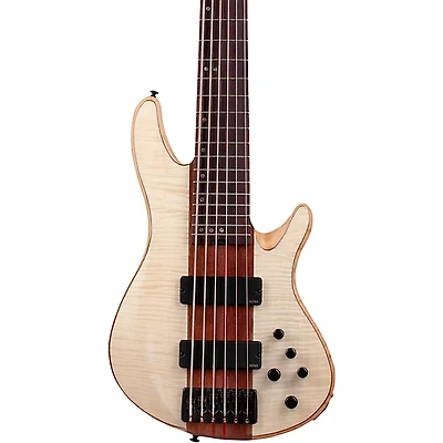 Schecter Guitar Research Charles Berthoud CB-6 6-String Electric Bass Guitar Natural Satin