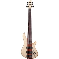 Schecter Guitar Research Charles Berthoud CB-6 6-String Electric Bass Guitar Natural Satin