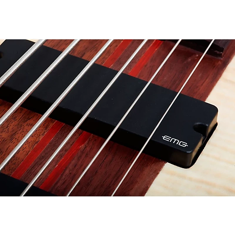 Schecter Guitar Research Charles Berthoud CB-6 6-String Electric Bass Guitar Natural Satin