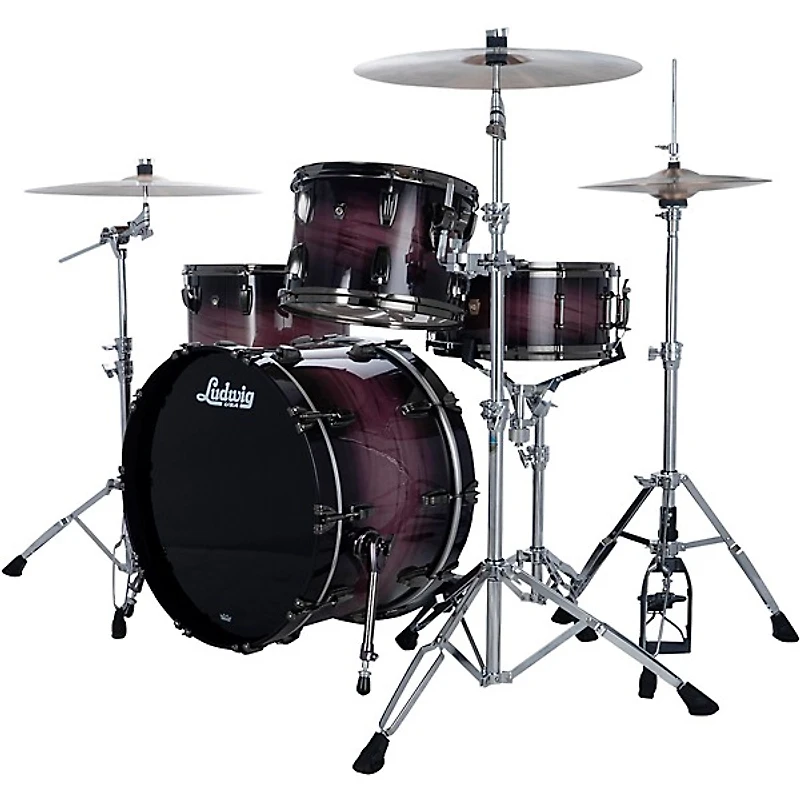 Ludwig Maple Exotic 3-Piece FAB Shell Pack with 22 in. Bass Drum