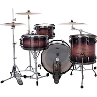 Ludwig Maple Exotic 3-Piece Downbeat Shell Pack with 20 in. Bass Drum