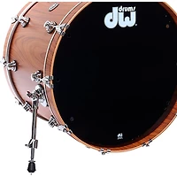 DW DWe Wireless Acoustic-Electronic Convertible 7-Piece Drum Set Bundle With 22" Bass Drum, Cymbals and Hardware Limited Edition Santos Rosewood Hard Satin Exotic