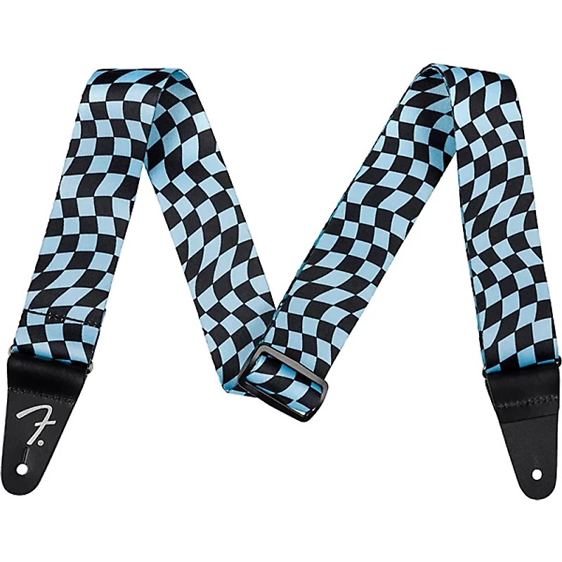 Fender Wavy Checkerboard Polyester Guitar Strap