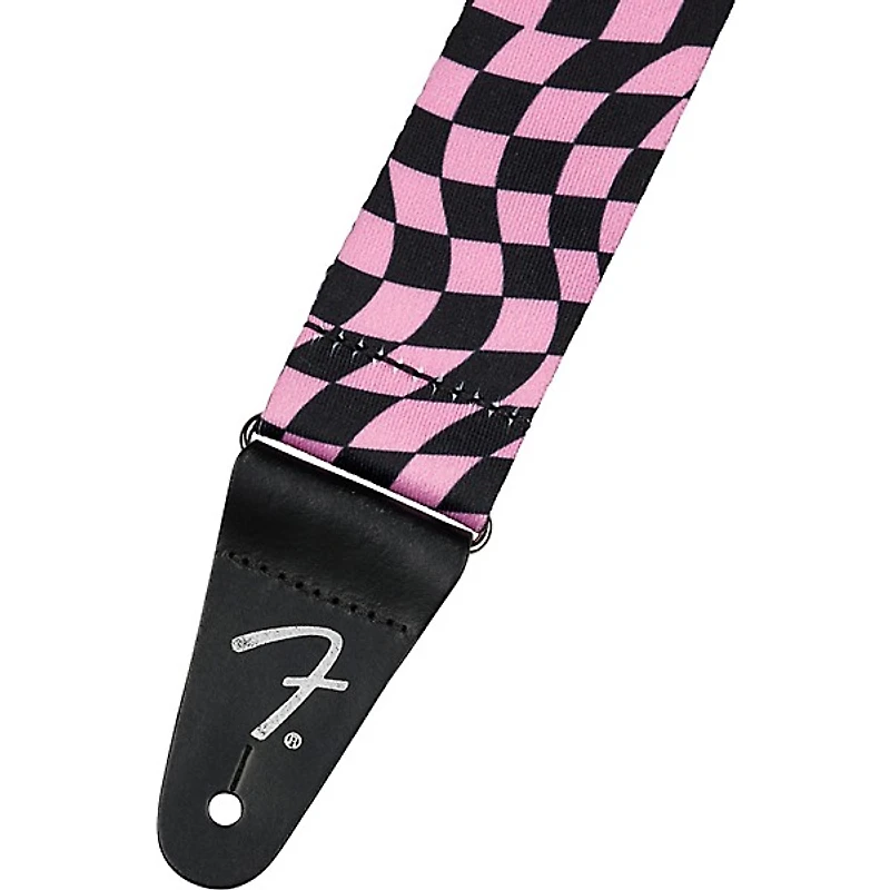 Fender Wavy Checkerboard Polyester Guitar Strap
