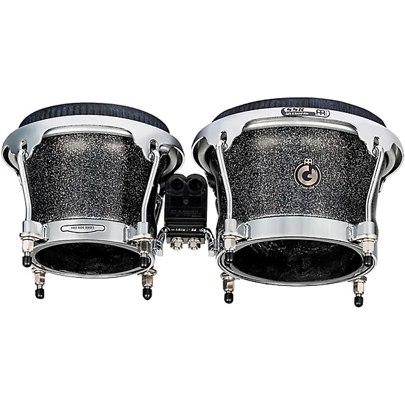 MEINL Diego Gale Signature Premium Fiberglass Bongos 7" and 8.5" Midnight Star