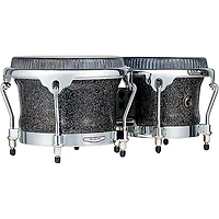 MEINL Diego Gale Signature Premium Fiberglass Bongos 7" and 8.5" Midnight Star