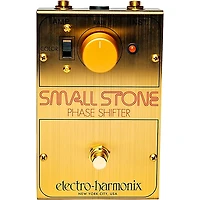 Electro-Harmonix Golden Small Stone Phase Shifter Limited Edition Effects Pedal Gold