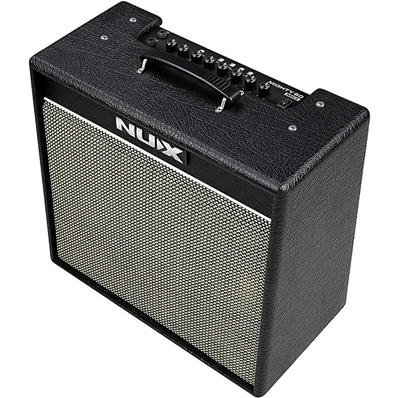 NUX Mighty 60 MKII 60W 7-Channel Modeling Electric Guitar Combo Amp with Bluetooth Black