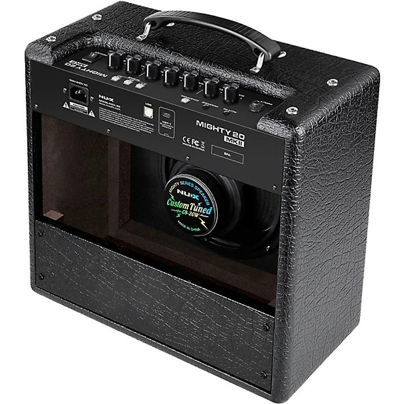 NUX Mighty 20 MKII 20W 7-Channel Modeling Electric Guitar Combo Amp With Bluetooth Black