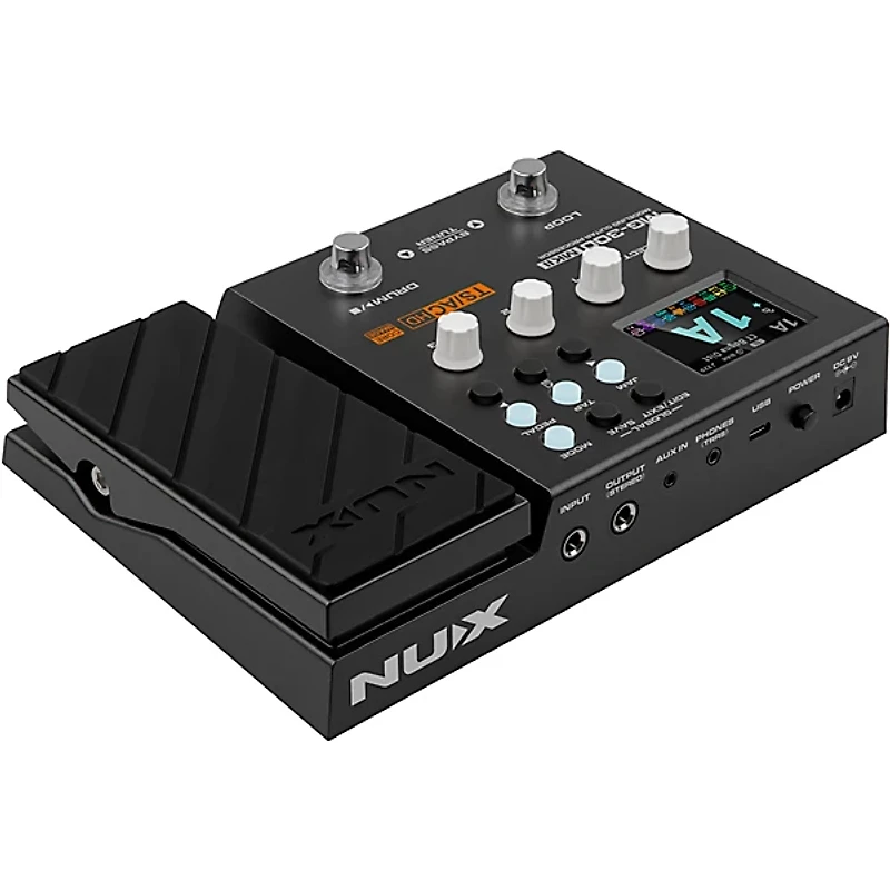 NUX MG-300MKII Multi-Effects and Amp Modeler Pedal Black