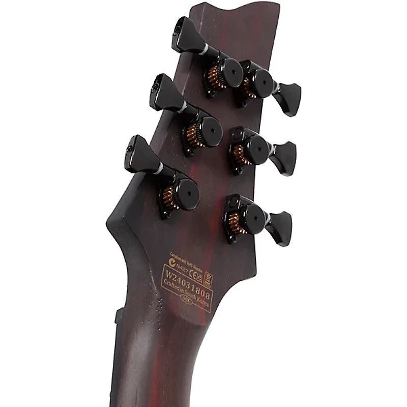 Schecter Guitar Research John Browne Tao-6 Electric Guitar Ozone Burst