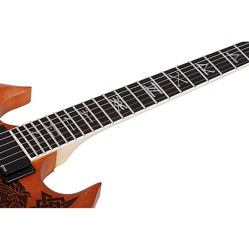 Wylde Audio Barbarian Carveworks Electric Guitar Natural Satin