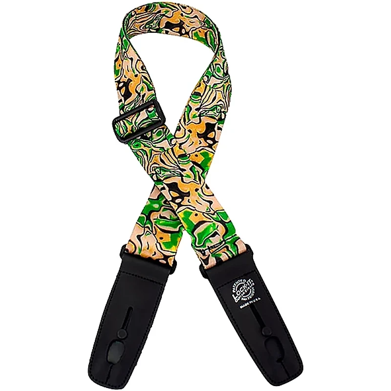 Lock-It Straps Plush Poly Swirl Guitar Strap
