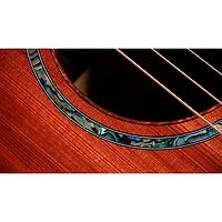 Taylor Custom Redwood-Indian Rosewood Grand Auditorium Acoustic-Electric Guitar Natural