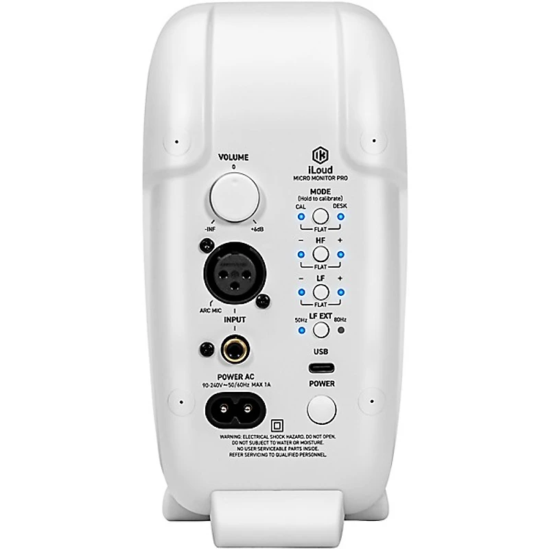 IK Multimedia iLoud Micro Monitor Pro 3" Studio Monitors White (Each)