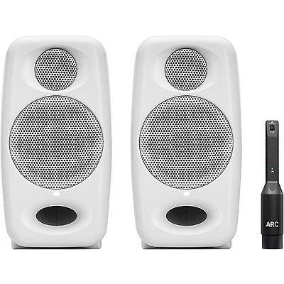 IK Multimedia iLoud Micro Monitor Pro 3" Studio Monitors White (Pair)