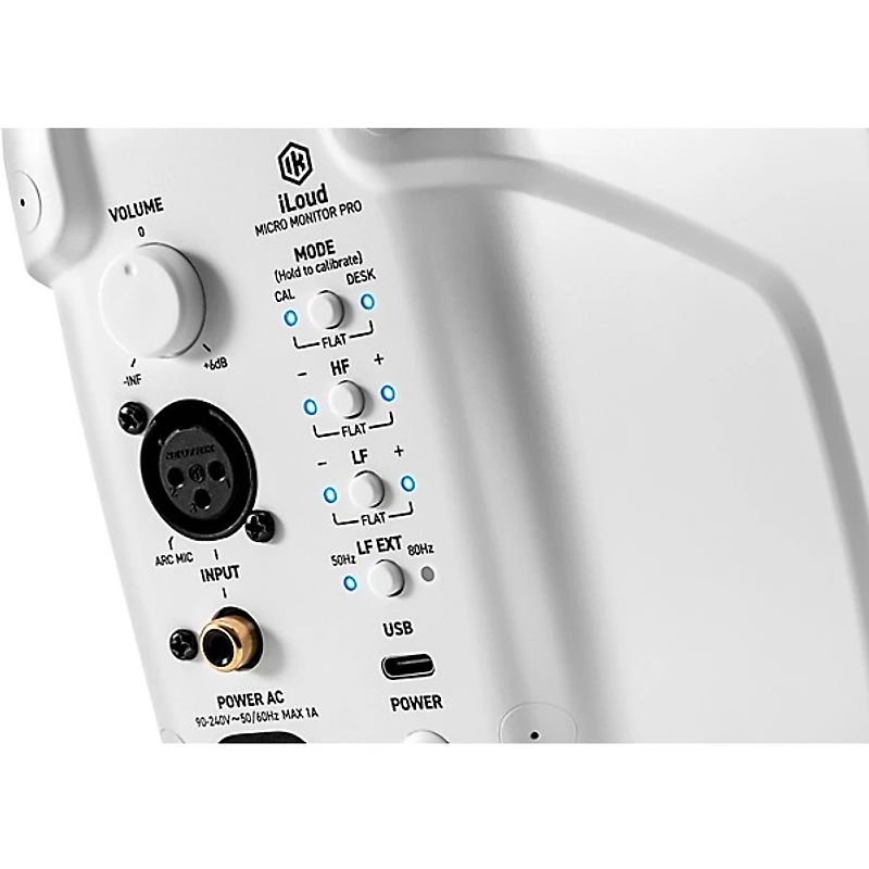 IK Multimedia iLoud Micro Monitor Pro 3" Studio Monitors White (Pair)