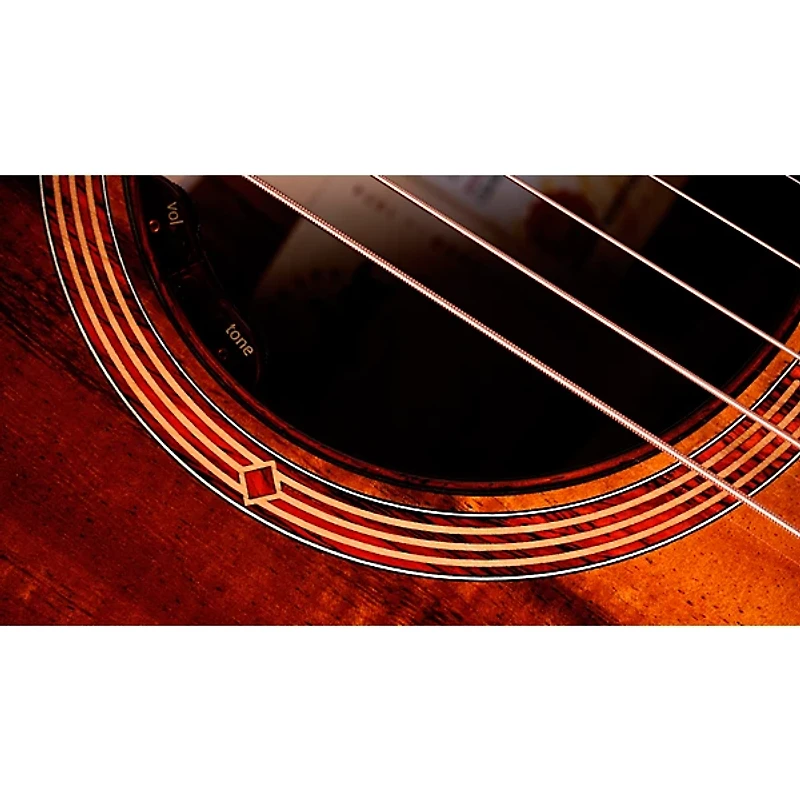 Taylor Custom Hawaiian Koa-Indian Rosewood Grand Auditorium Acoustic-Electric Guitar Shaded Edge Burst