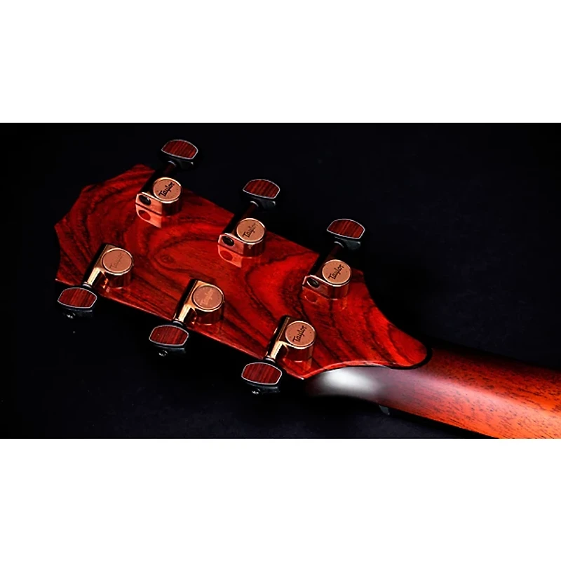 Taylor Custom Hawaiian Koa-Indian Rosewood Grand Auditorium Acoustic-Electric Guitar Shaded Edge Burst