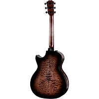 Taylor Custom Sitka Spruce-Big Leaf Maple Grand Auditorium Acoustic-Electric Guitar Cranberry Edgeburst