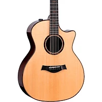 Taylor Custom Torrefied Sitka Spruce-Katalox Grand Auditorium Acoustic-Electric Guitar Natural