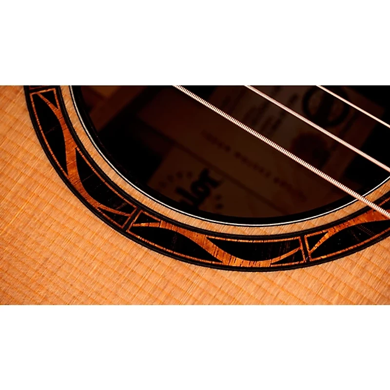 Taylor Custom Torrefied Sitka Spruce-Katalox Grand Auditorium Acoustic-Electric Guitar Natural