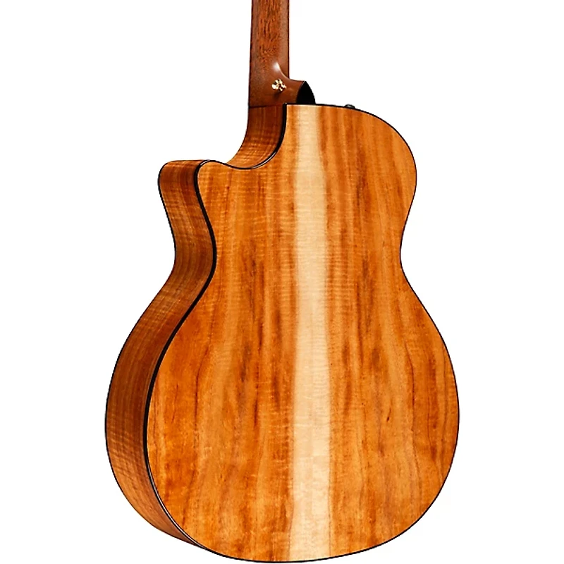 Taylor Custom All Figured AA Grade Hawaiian Koa Grand Auditorium Acoustic-Electric Guitar Natural