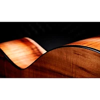 Taylor Custom All Figured AA Grade Hawaiian Koa Grand Auditorium Acoustic-Electric Guitar Natural