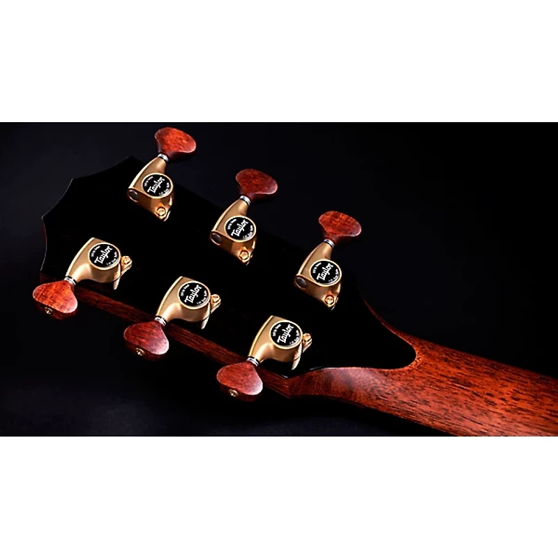 Taylor Custom All Figured AA Grade Hawaiian Koa Grand Auditorium Acoustic-Electric Guitar Natural