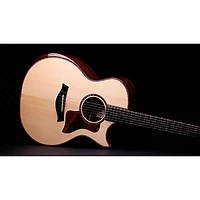 Taylor Custom Adirondack Spruce-Indian Rosewood Grand Auditorium Acoustic-Electric Guitar Natural