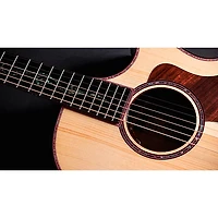 Taylor Custom Adirondack Spruce-Indian Rosewood Grand Auditorium Acoustic-Electric Guitar Natural