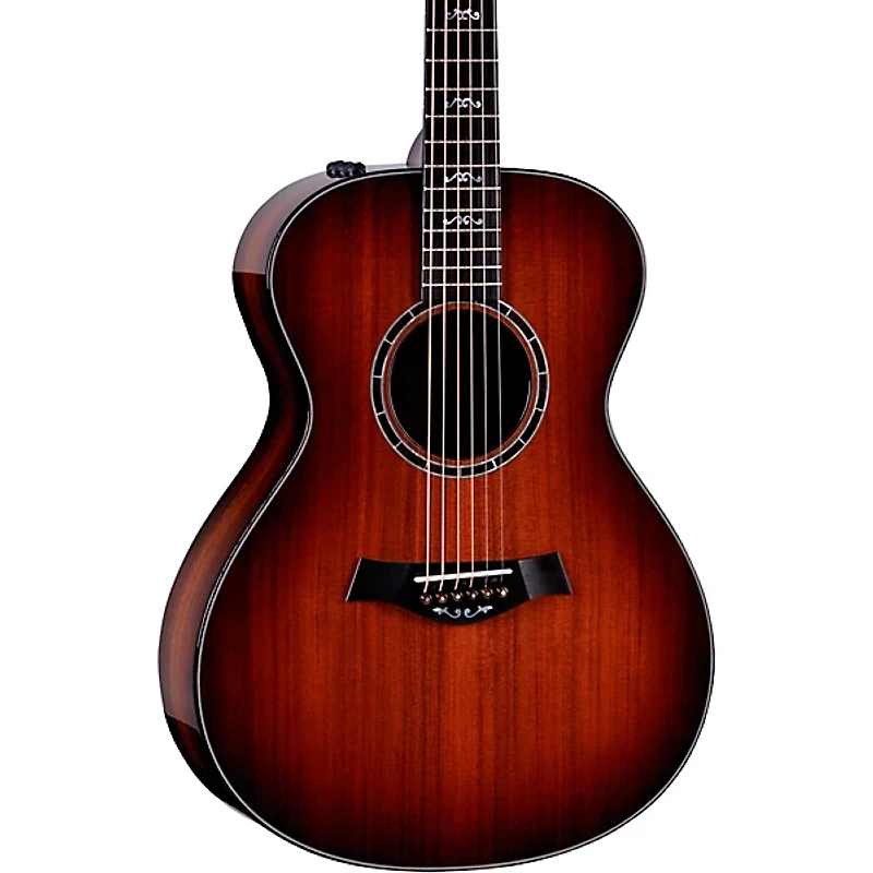 Taylor 2025 Catch Custom #31 C12e Grand Concert Acoustic-Electric Guitar - Light Shaded Edge Burst