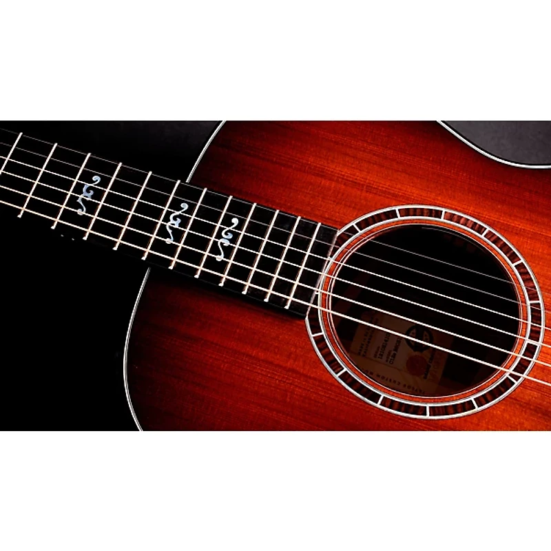 Taylor 2025 Catch Custom #31 C12e Grand Concert Acoustic-Electric Guitar - Light Shaded Edge Burst