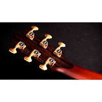 Taylor 2025 Catch Custom #31 C12e Grand Concert Acoustic-Electric Guitar - Light Shaded Edge Burst