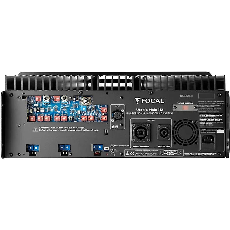 Focal Utopia Main 112 Active Monitoring Speaker System - Black
