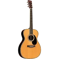 Martin Custom Shop Sitka Spruce VTS-Wild Grain East Indian Rosewood 14-Fret Auditorium Acoustic Guitar Natural
